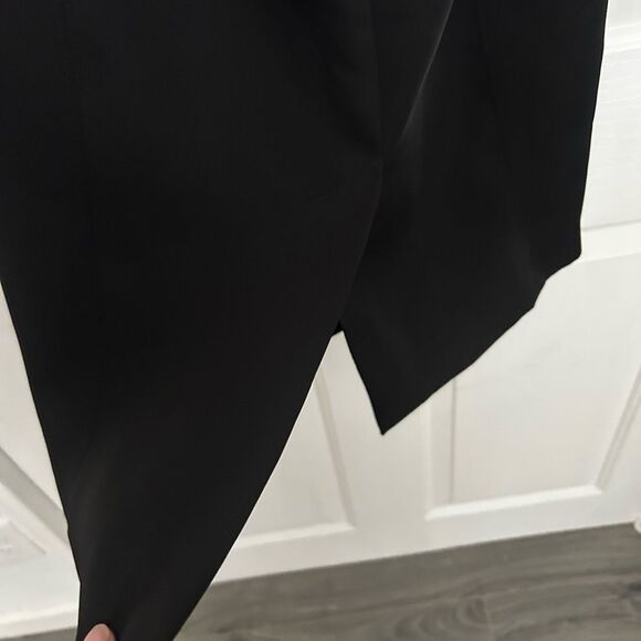 Meshki Marianne Strapless Crepe Midi Dress - Black Medium - Picture 8 of 11